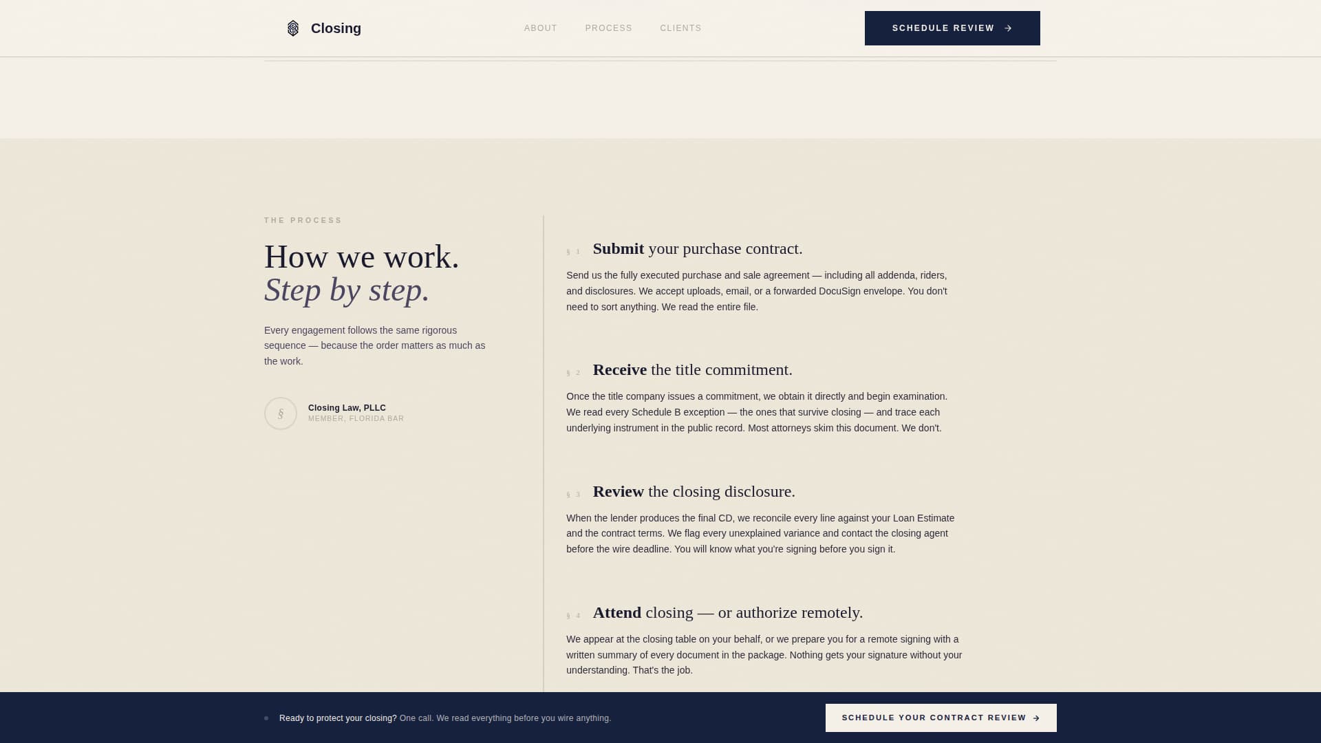 Real Estate & Property Law Advanced Booking Website Template