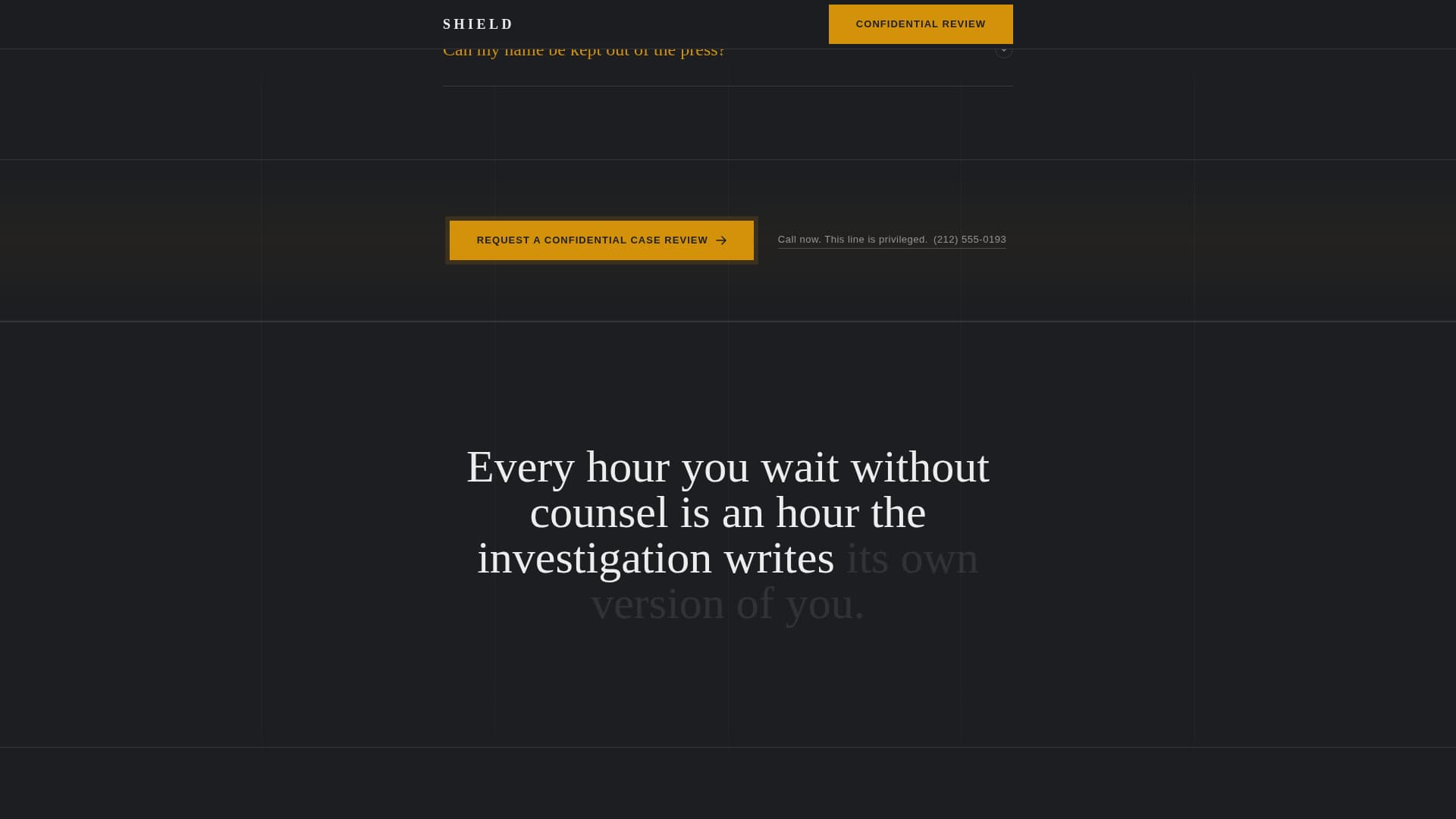 Criminal Defense Advanced Booking Website Template