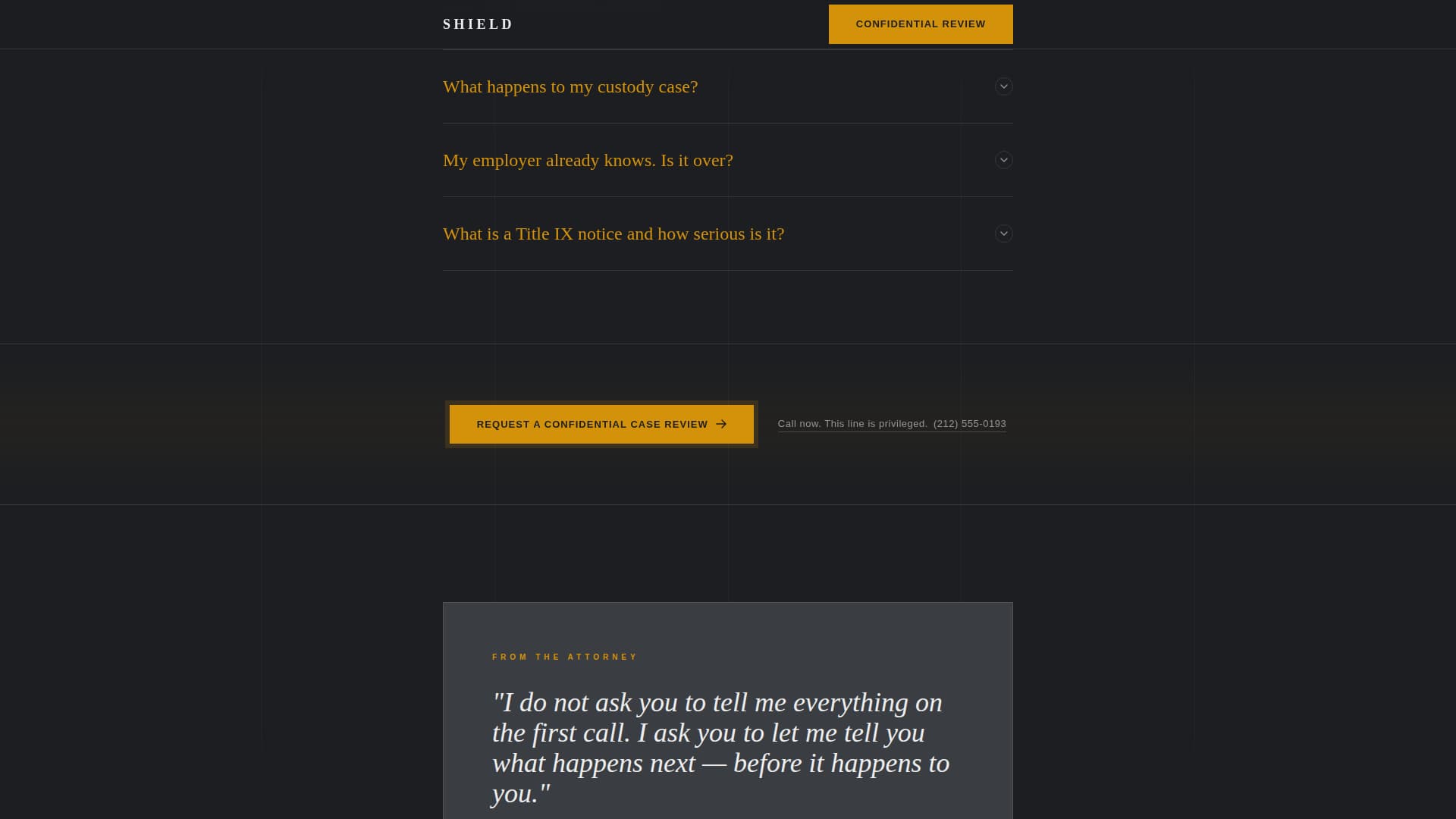 Criminal Defense Advanced Booking Website Template