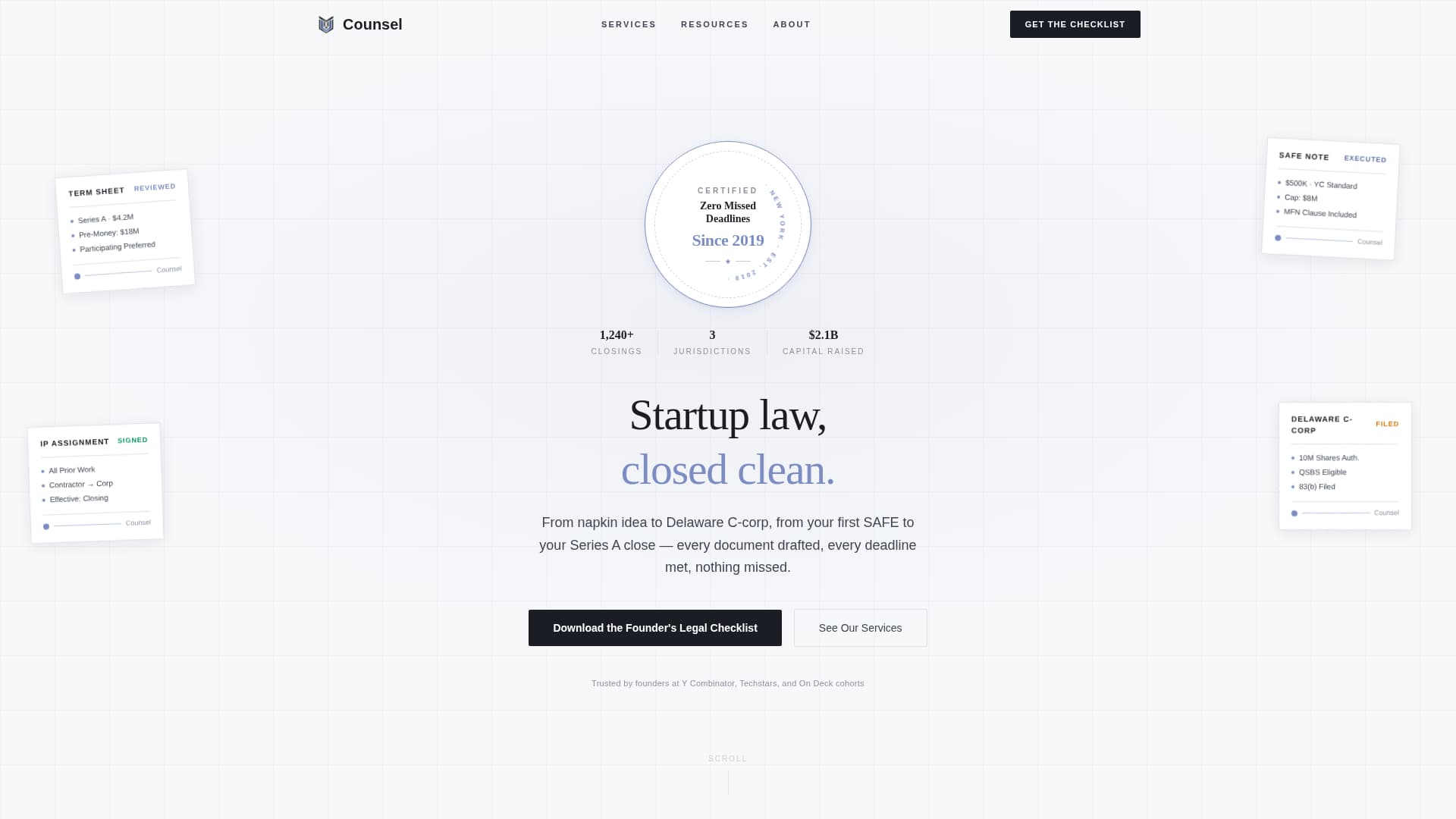 Corporate & Business Law Professional Website Template