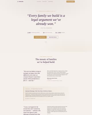 Family & Domestic Law Complete Booking Website Template