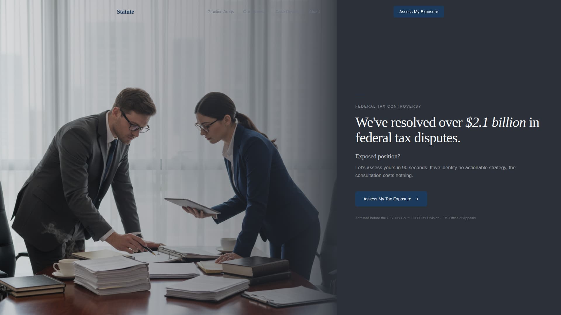 Corporate & Business Law Professional Website Template