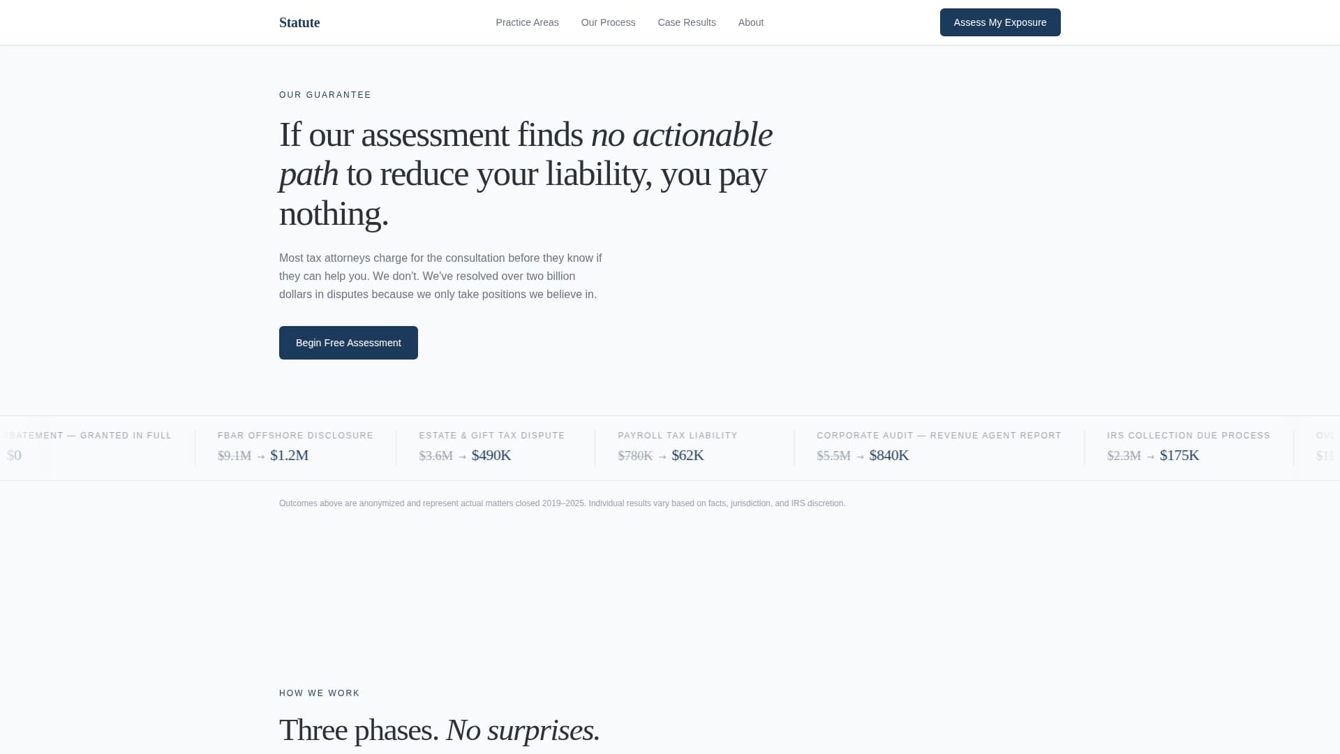 Corporate & Business Law Professional Website Template