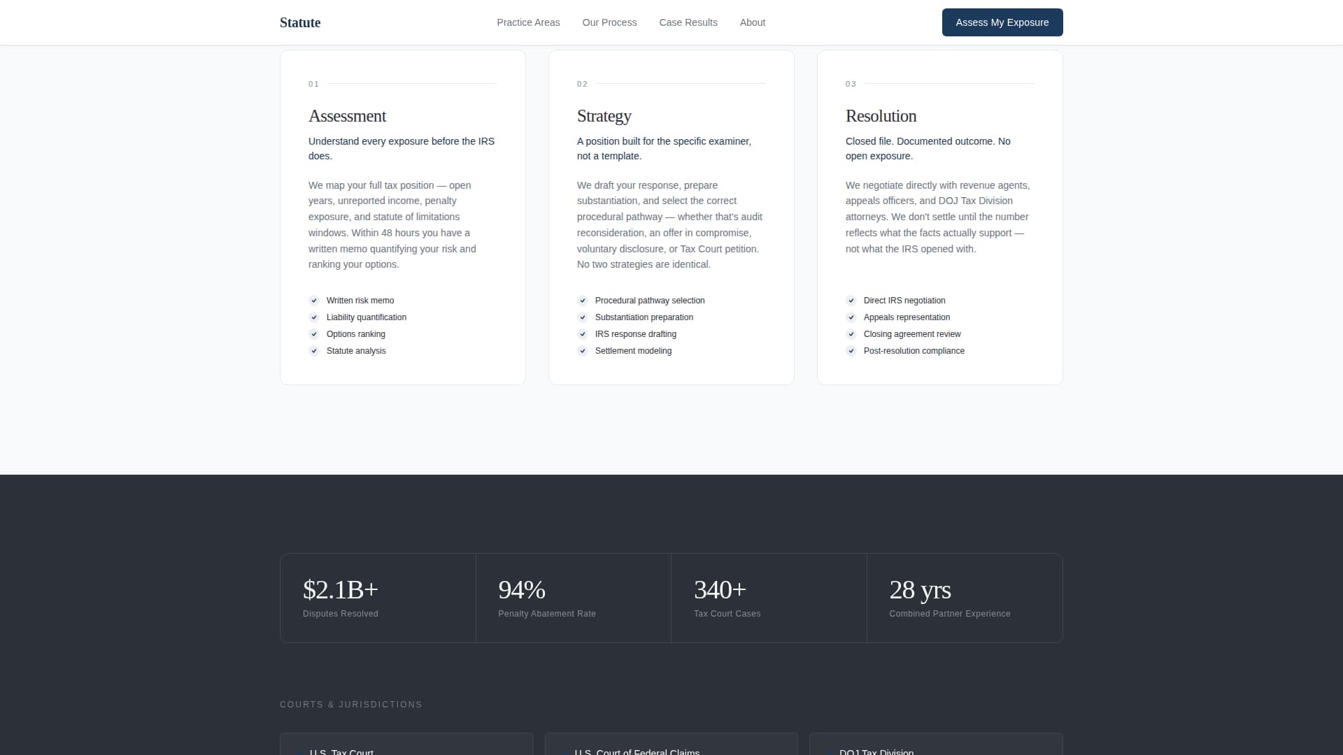 Corporate & Business Law Professional Website Template