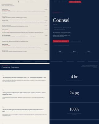 Employment & Labor Law Specialist Booking Website Template
