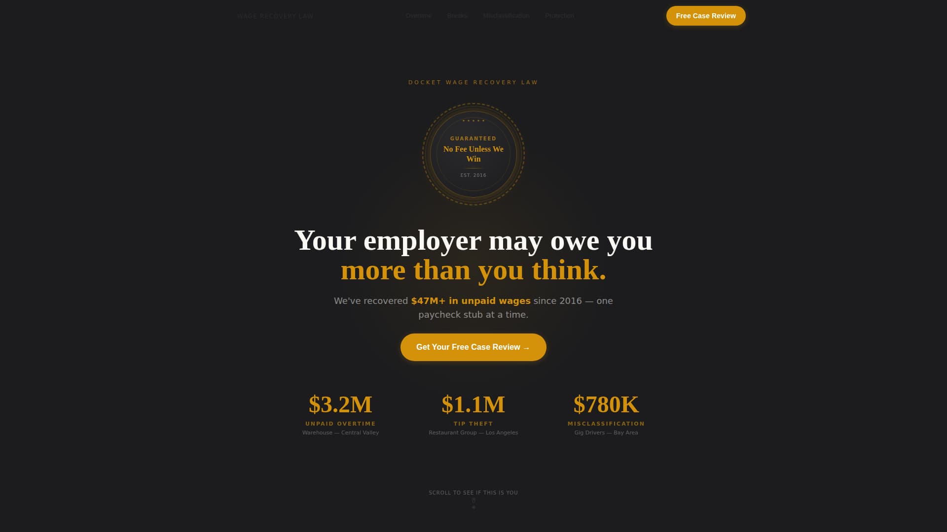 Employment & Labor Law Complete Booking Website Template