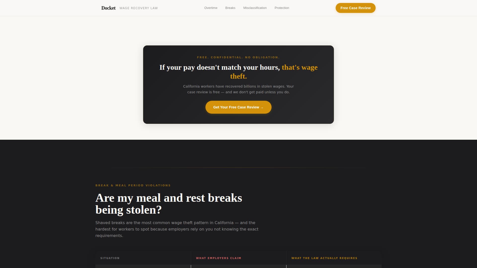 Employment & Labor Law Complete Booking Website Template