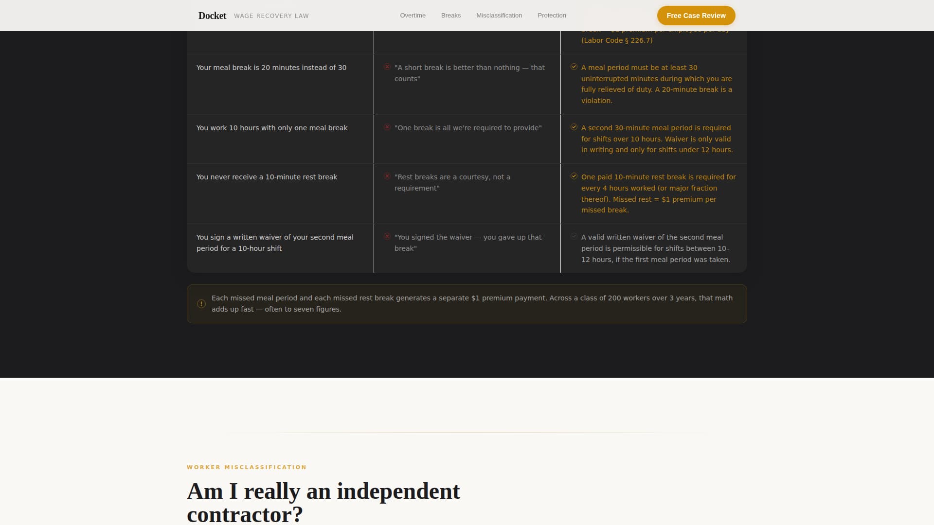 Employment & Labor Law Complete Booking Website Template