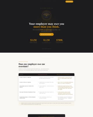 Employment & Labor Law Complete Booking Website Template