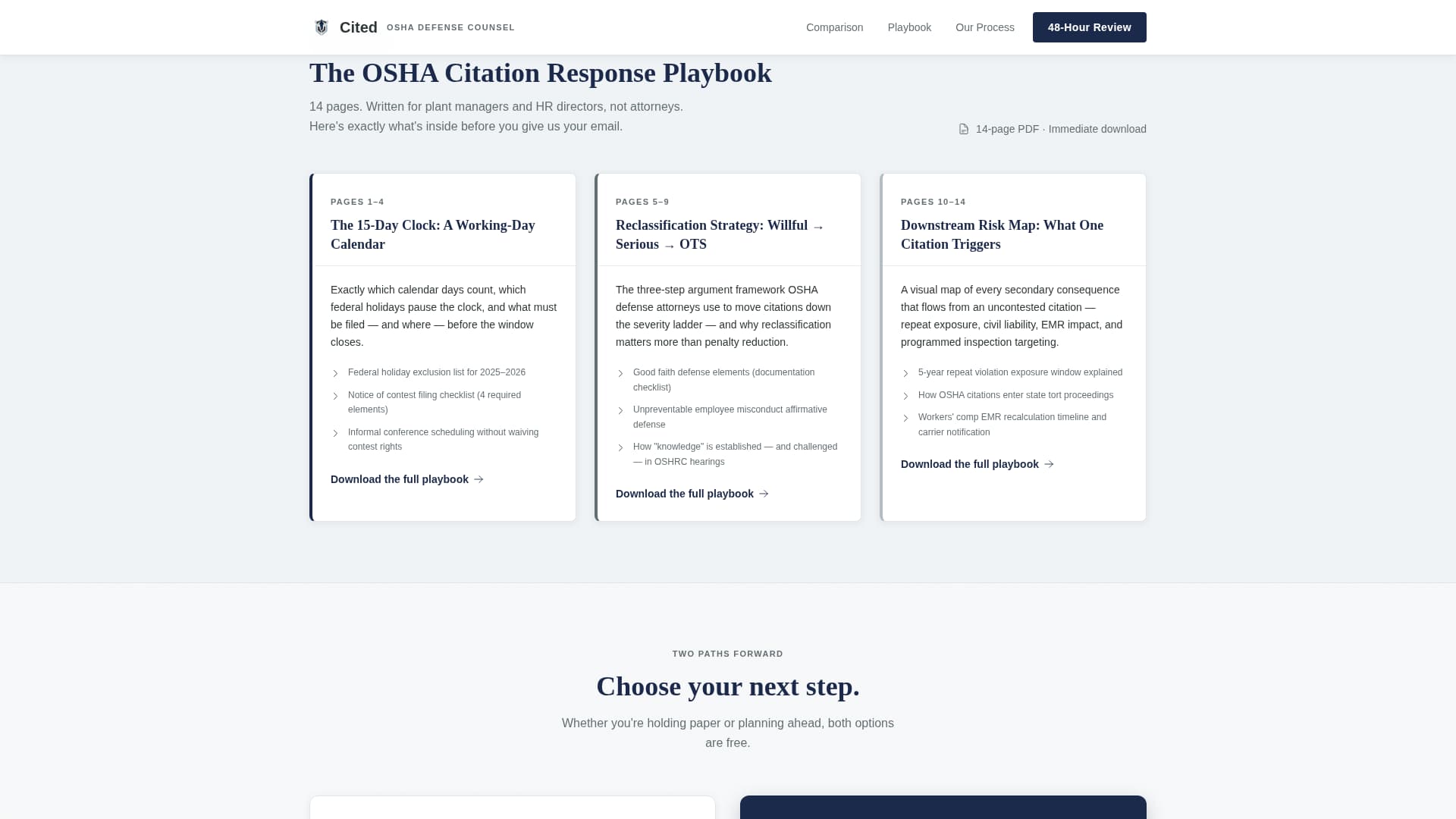 Employment & Labor Law Reviews Website Template