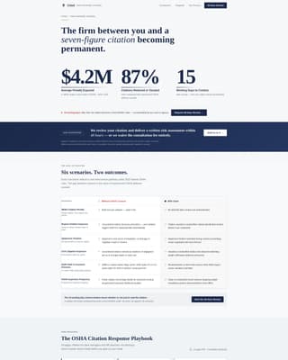 Employment & Labor Law Reviews Website Template