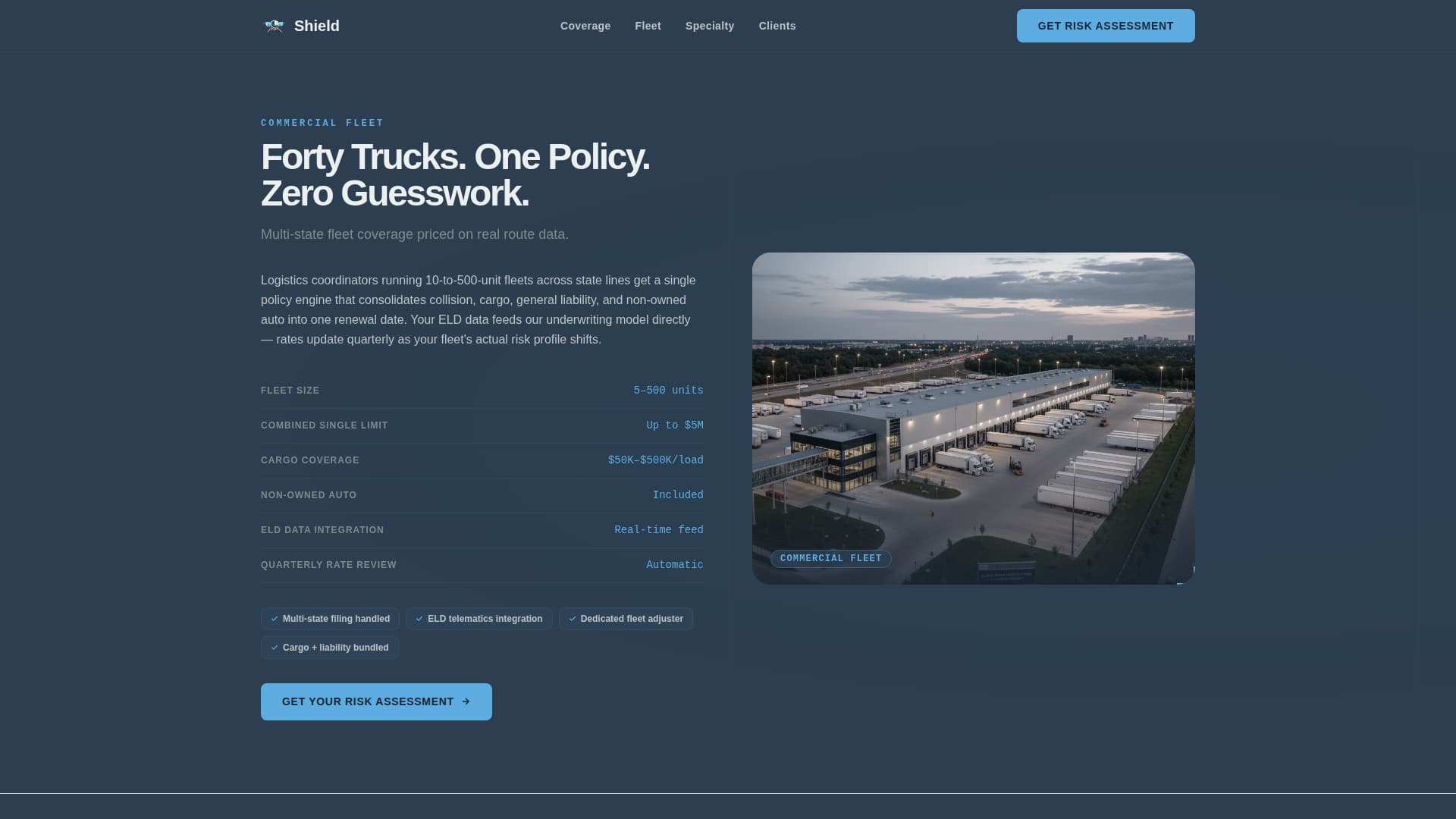 Automotive - Modern & Landing Page Template