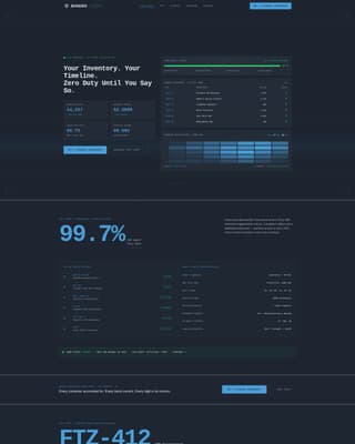 Warehouse & Distribution Privacy Policy Website Template