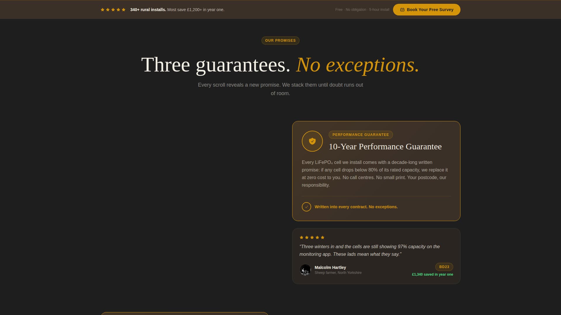 Certified Specialty Construction Appointment Booking Website Template