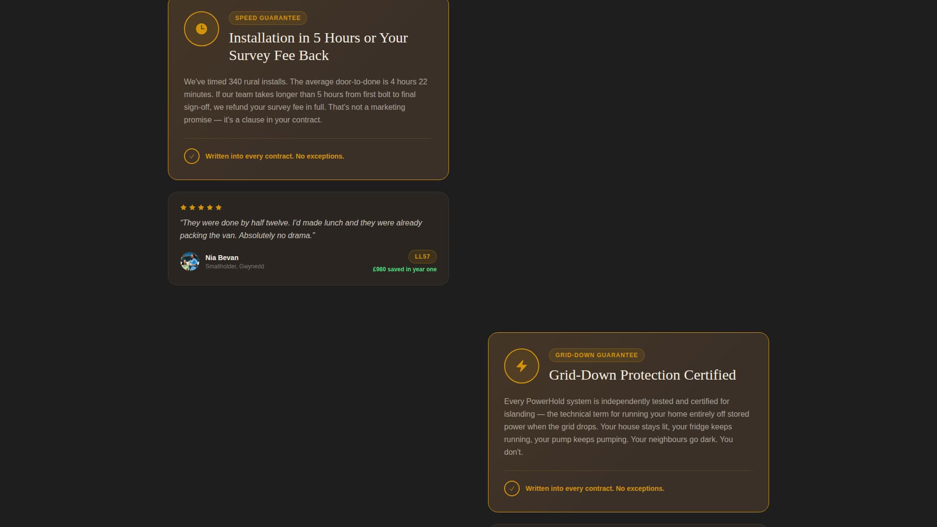 Certified Specialty Construction Appointment Booking Website Template