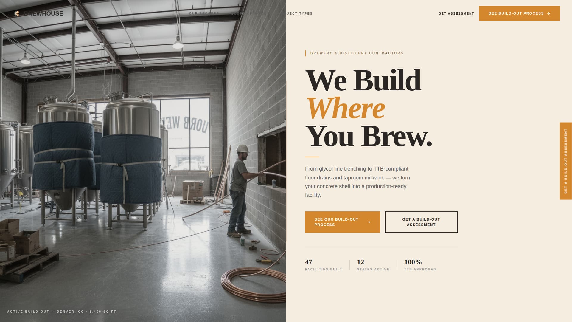 Advanced Specialty Construction Professional Website Template