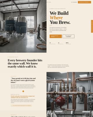 Advanced Specialty Construction Professional Website Template
