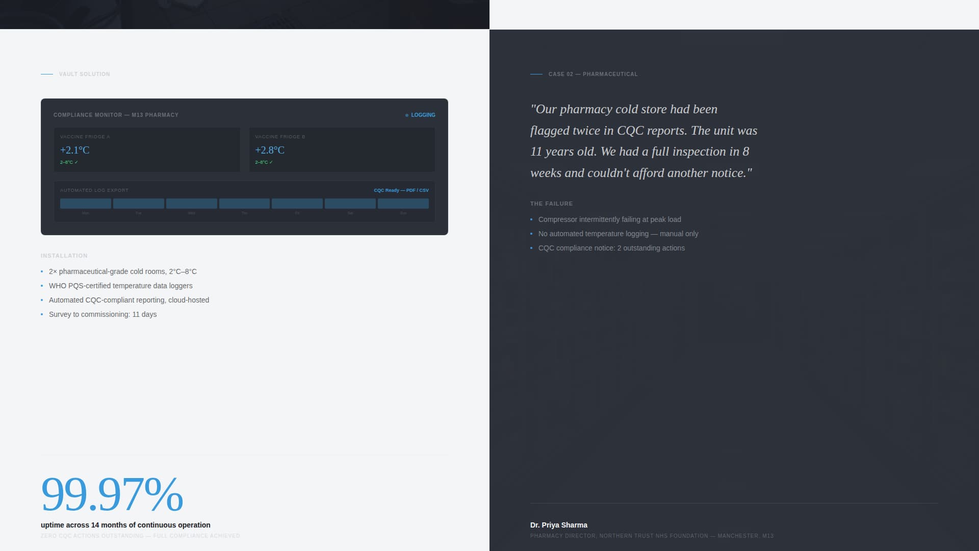 Advanced Specialty Construction Appointment Booking Website Template