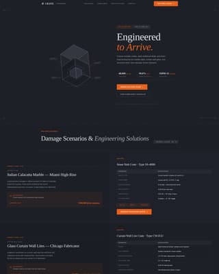 Crate - Precision Materialpackaging Landing Page Template