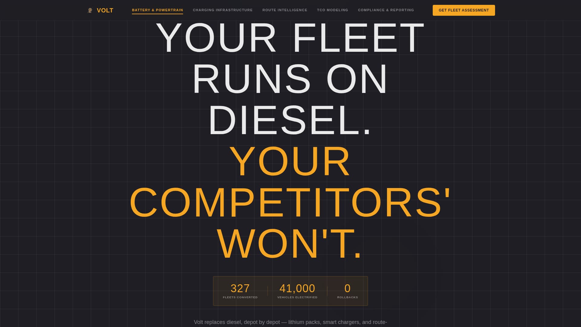 Advanced Fleet & Transportation Management Privacy Policy & Terms Website Template