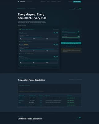 Coldchain — Expert Temperature-Control Landing Page Template