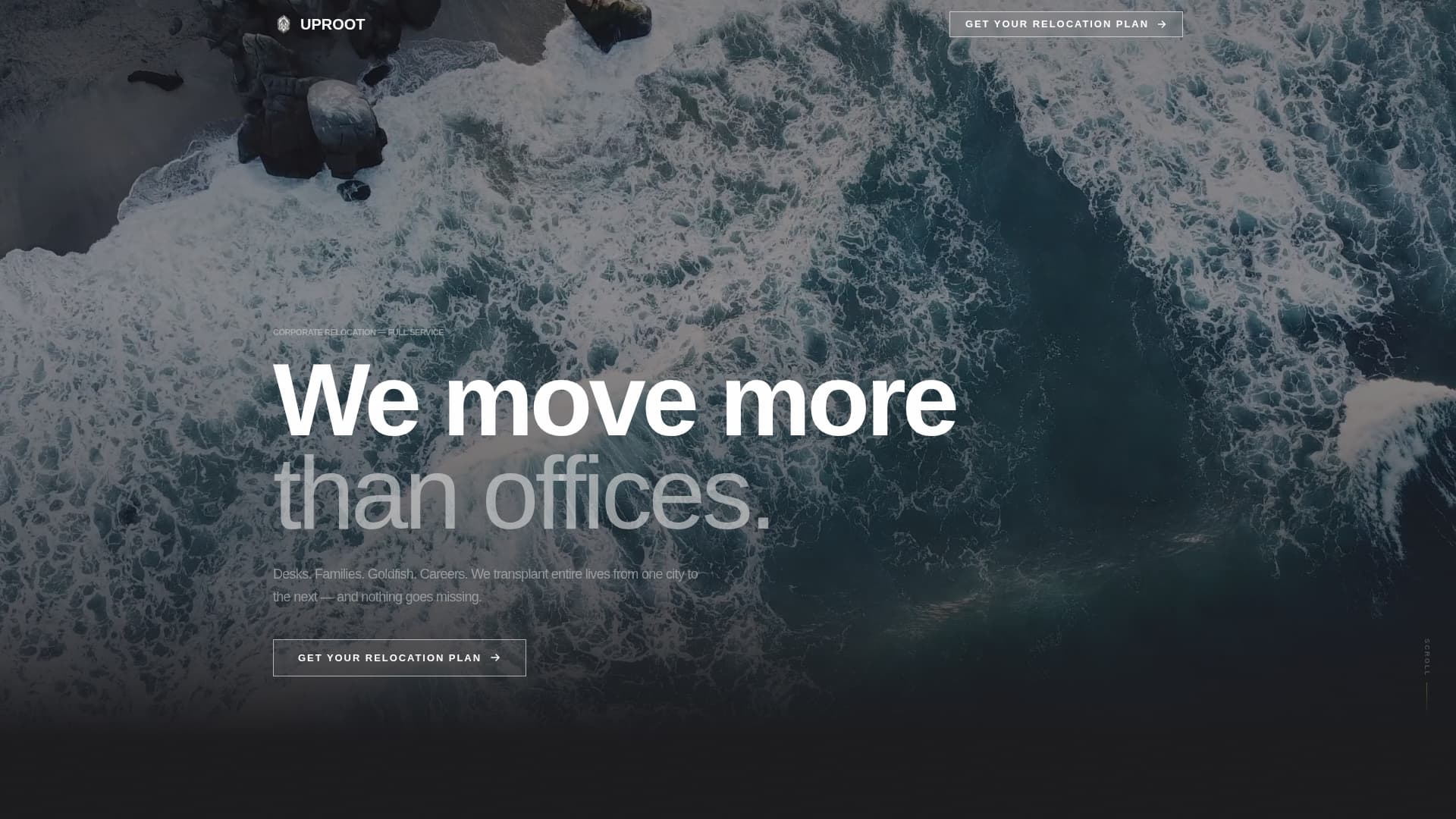Moving & Relocation Professional Website Template