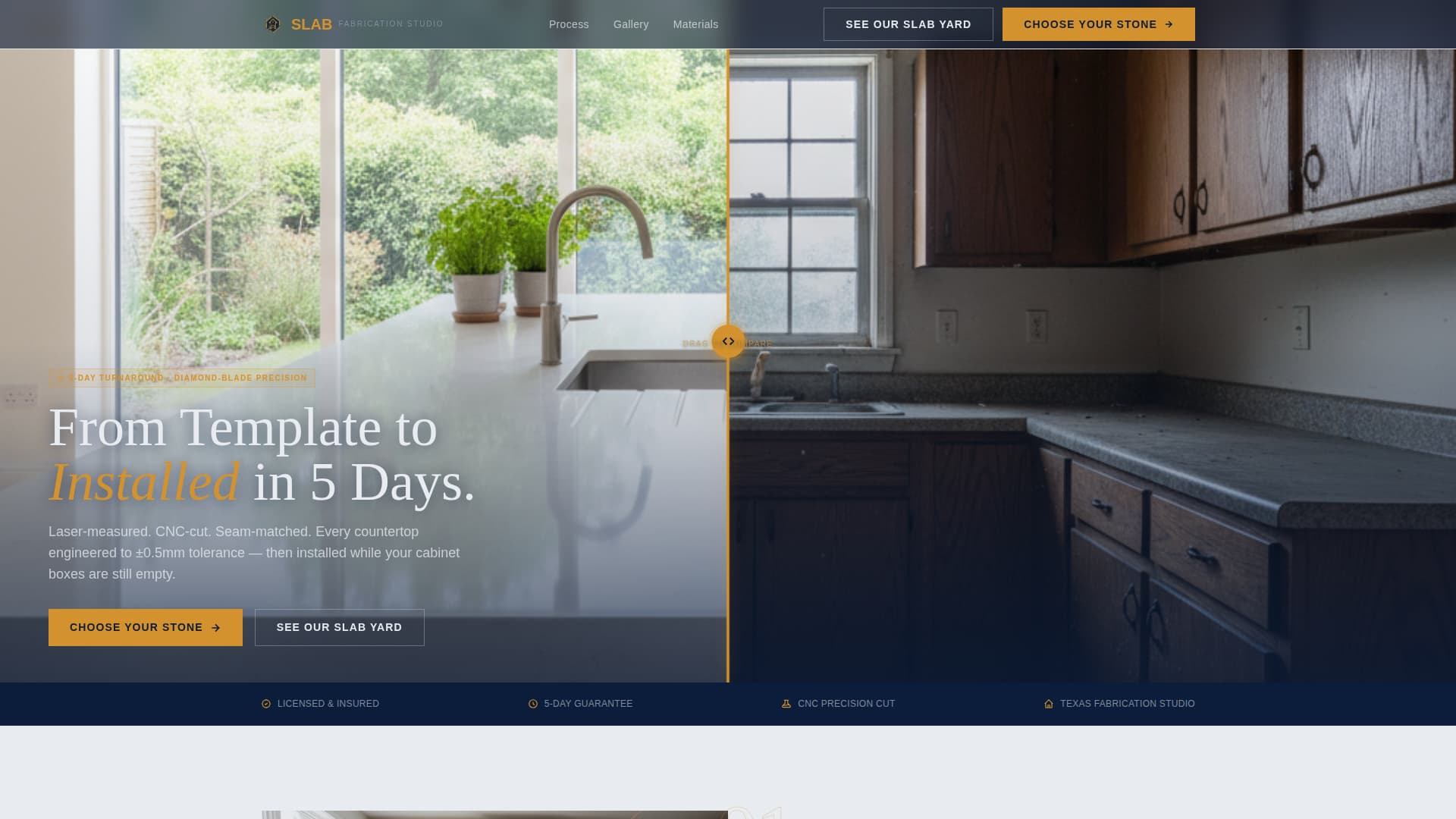 Specialist Kitchen & Bathroom Remodeling Appointment Booking Website Template
