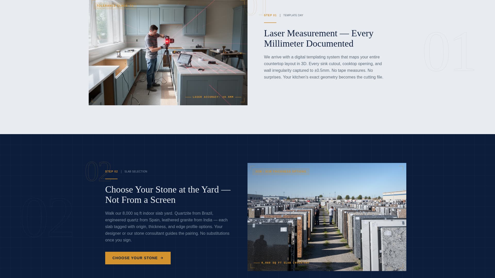 Specialist Kitchen & Bathroom Remodeling Appointment Booking Website Template