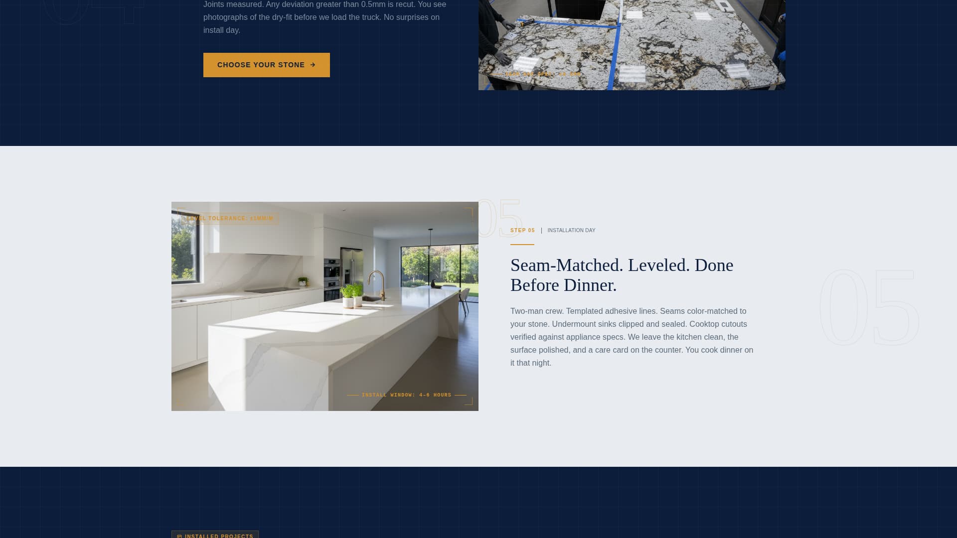 Specialist Kitchen & Bathroom Remodeling Appointment Booking Website Template