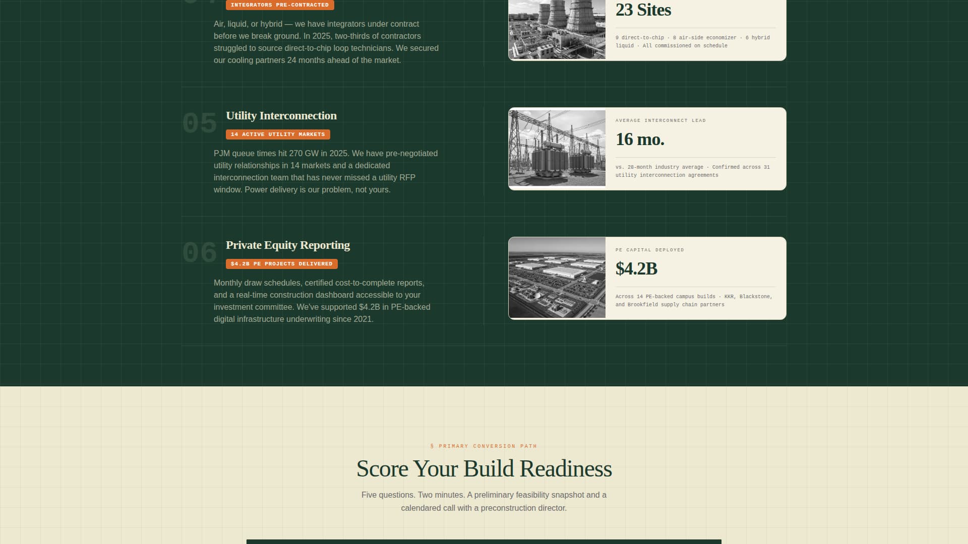 Specialty Construction Professional Website Template