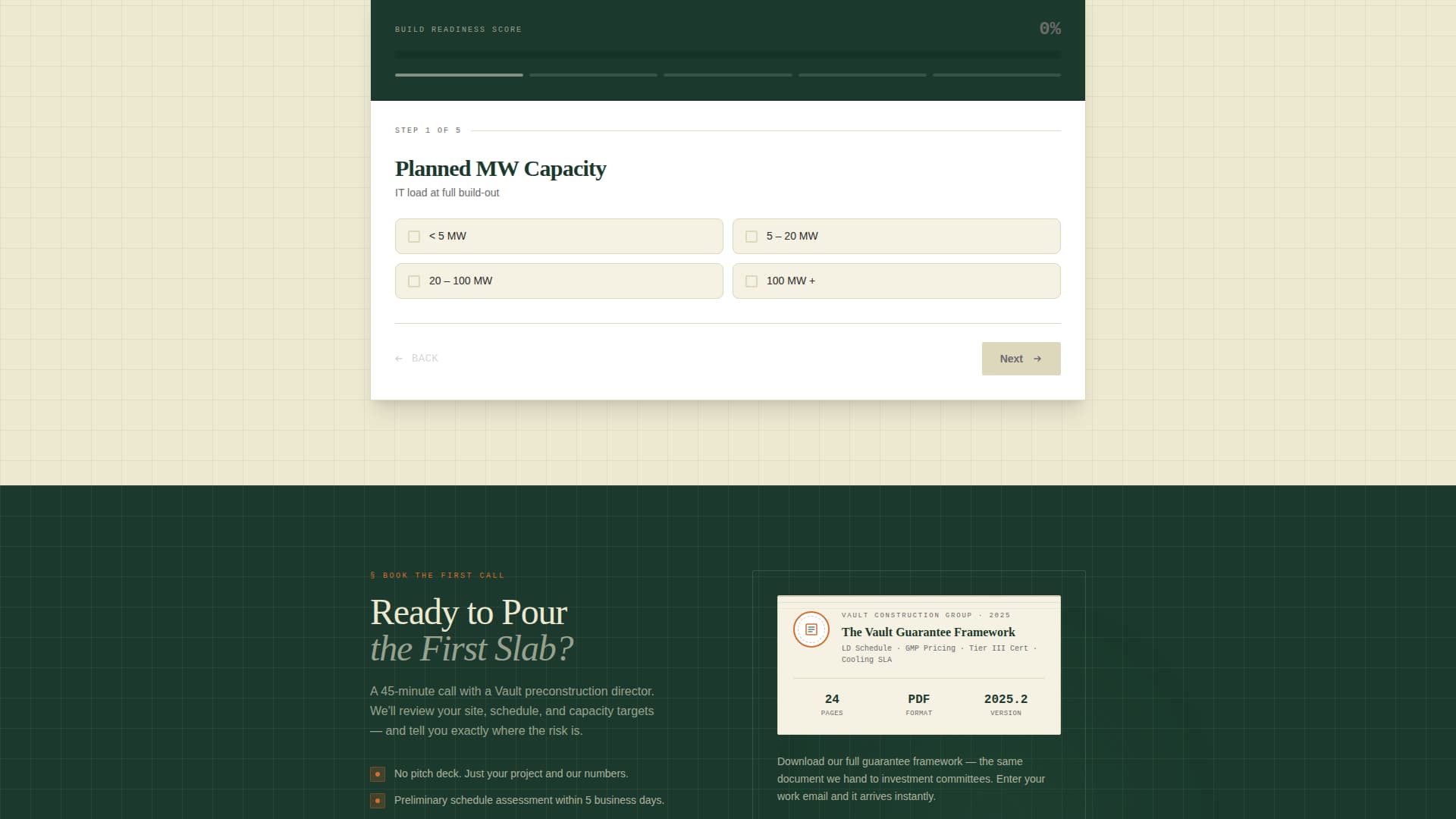 Specialty Construction Professional Website Template