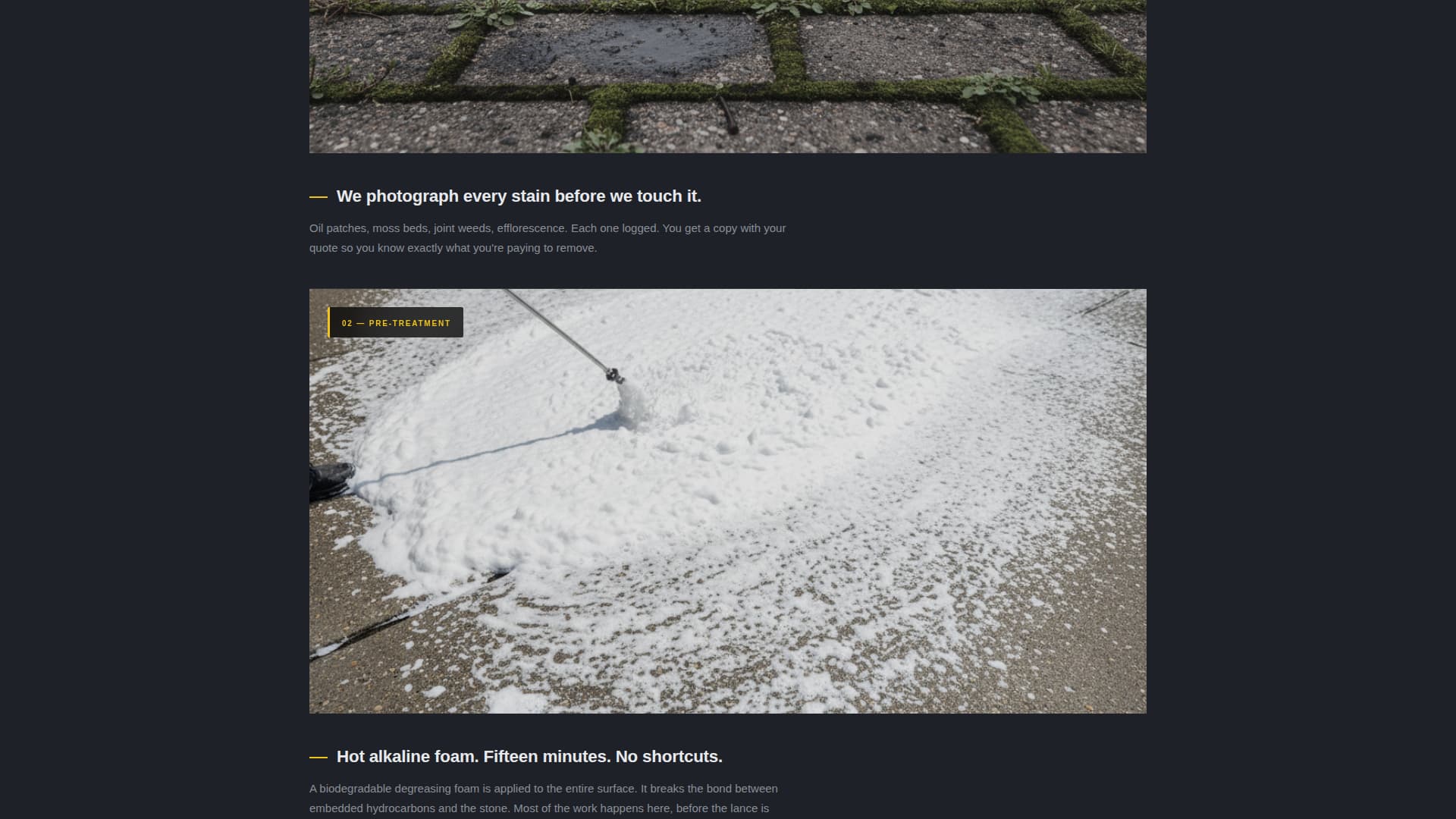 Driveway Renovation Careers & Recruitment Website Template