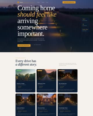 Driveway Renovation Professional Website Template