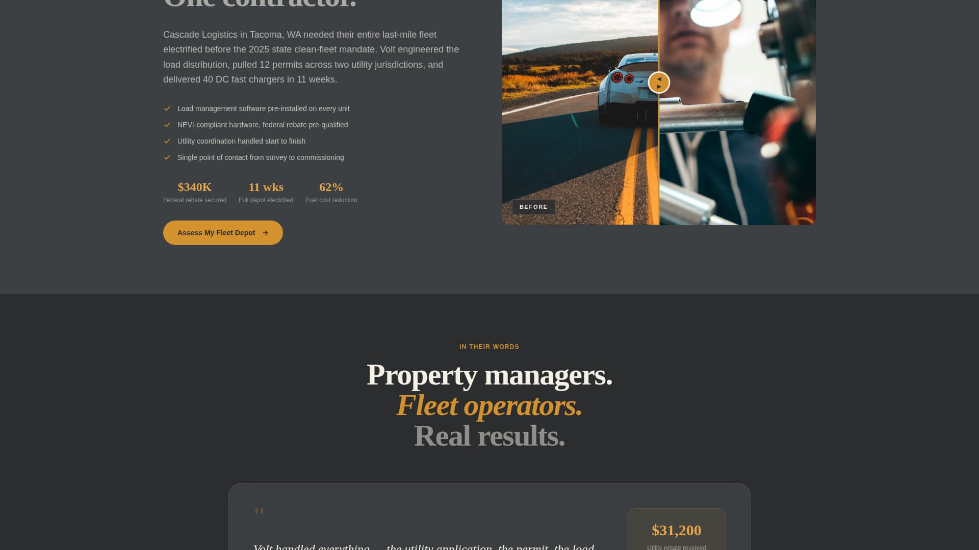 Specialty Construction Professional Website Template