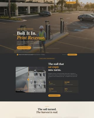 Specialty Construction Professional Website Template