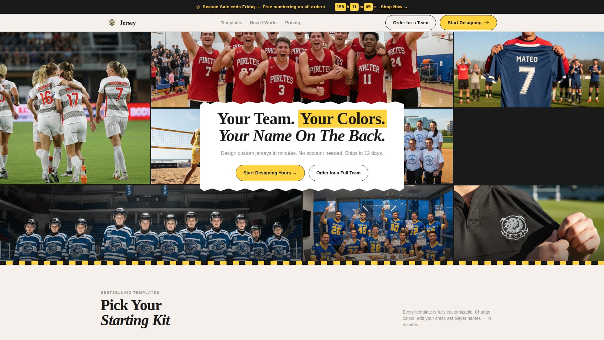Niche & Artisan Products Professional Website Template