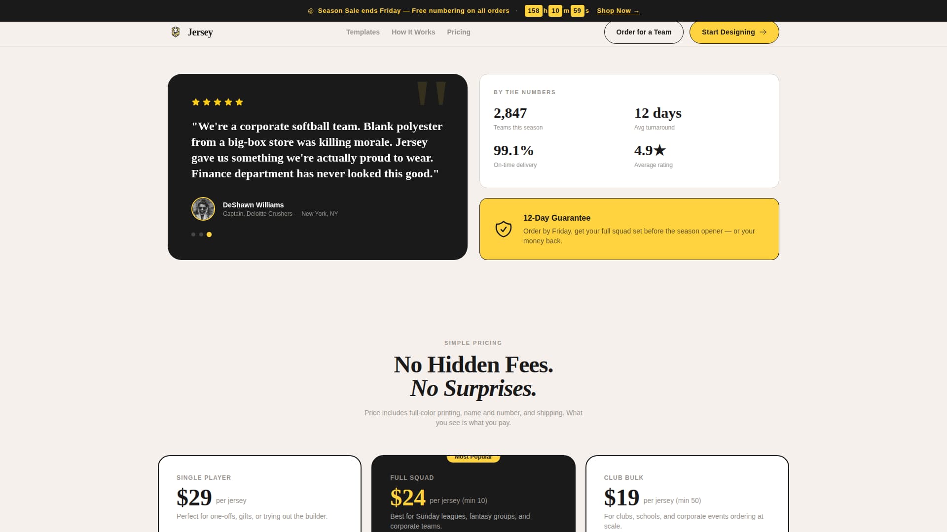 Niche & Artisan Products Professional Website Template