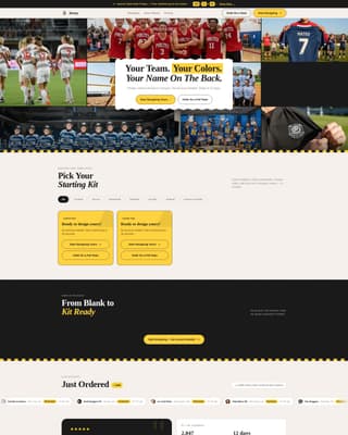 Niche & Artisan Products Professional Website Template