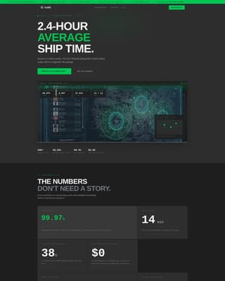 Advanced Warehouse & Distribution Professional Website Template