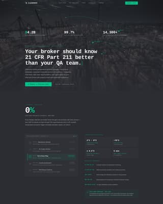 Clearance — Trusted Drug-Approval Landing Page Template