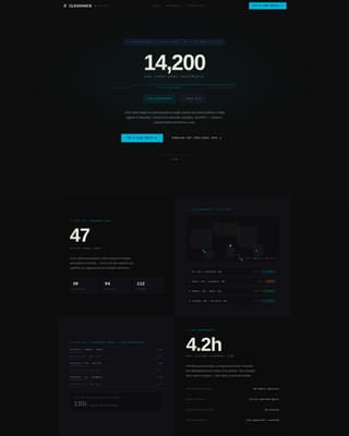 Clearance - Precision Pharmaceutical Landing Page Template