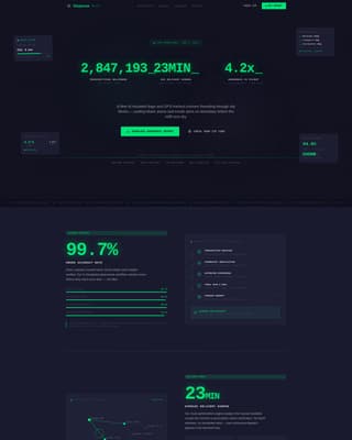 Dispense - Precision Pharmacy Landing Page Template