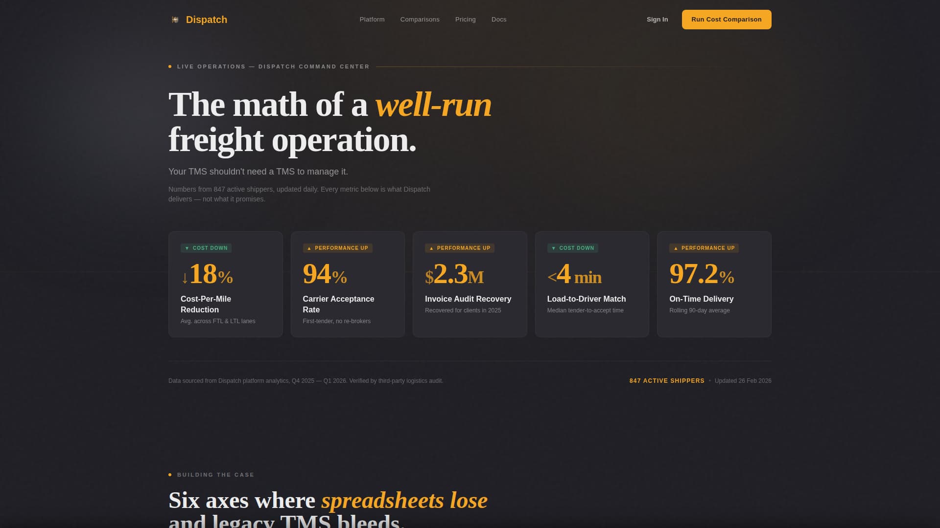 Fleet & Transportation Management Comparison Website Template