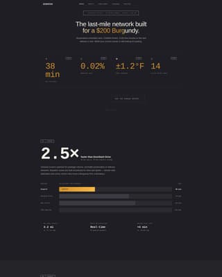 Dispatch - Highperformance Winedelivery Landing Page Template