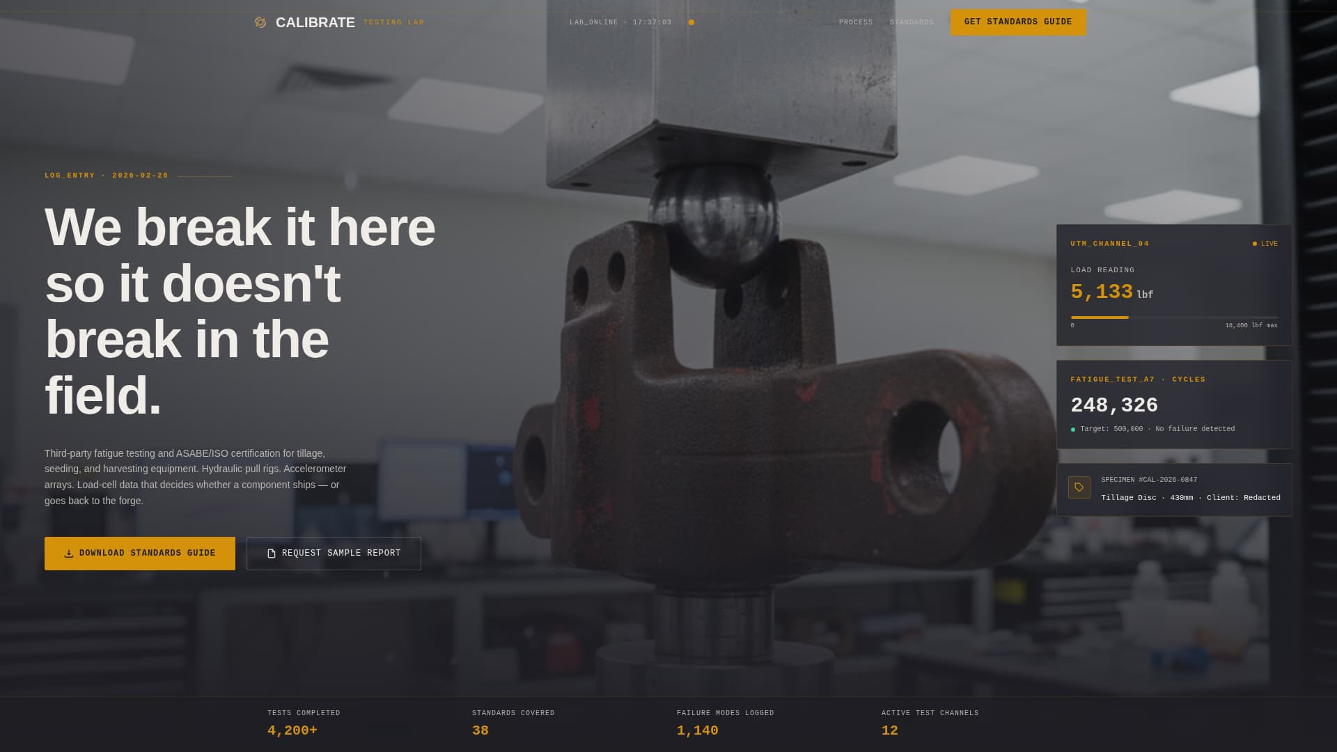 Advanced Agricultural Equipment Manufacturing Professional Website Template