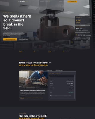 Advanced Agricultural Equipment Manufacturing Professional Website Template