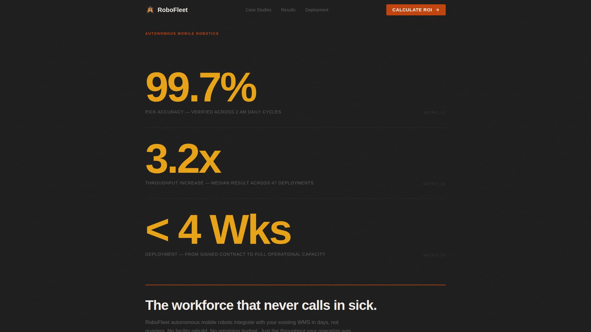 Specialist Robotics & Automation Professional Website Template