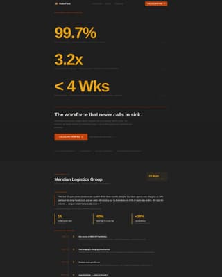 Specialist Robotics & Automation Professional Website Template