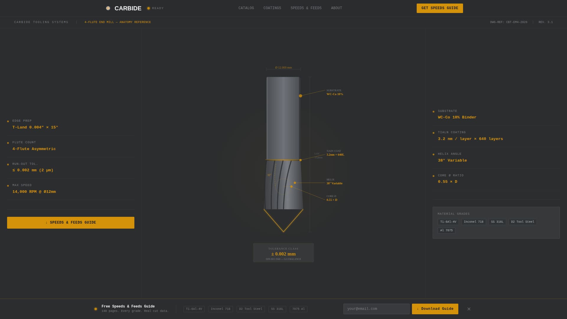 Specialist Tool & Die Making Professional Website Template