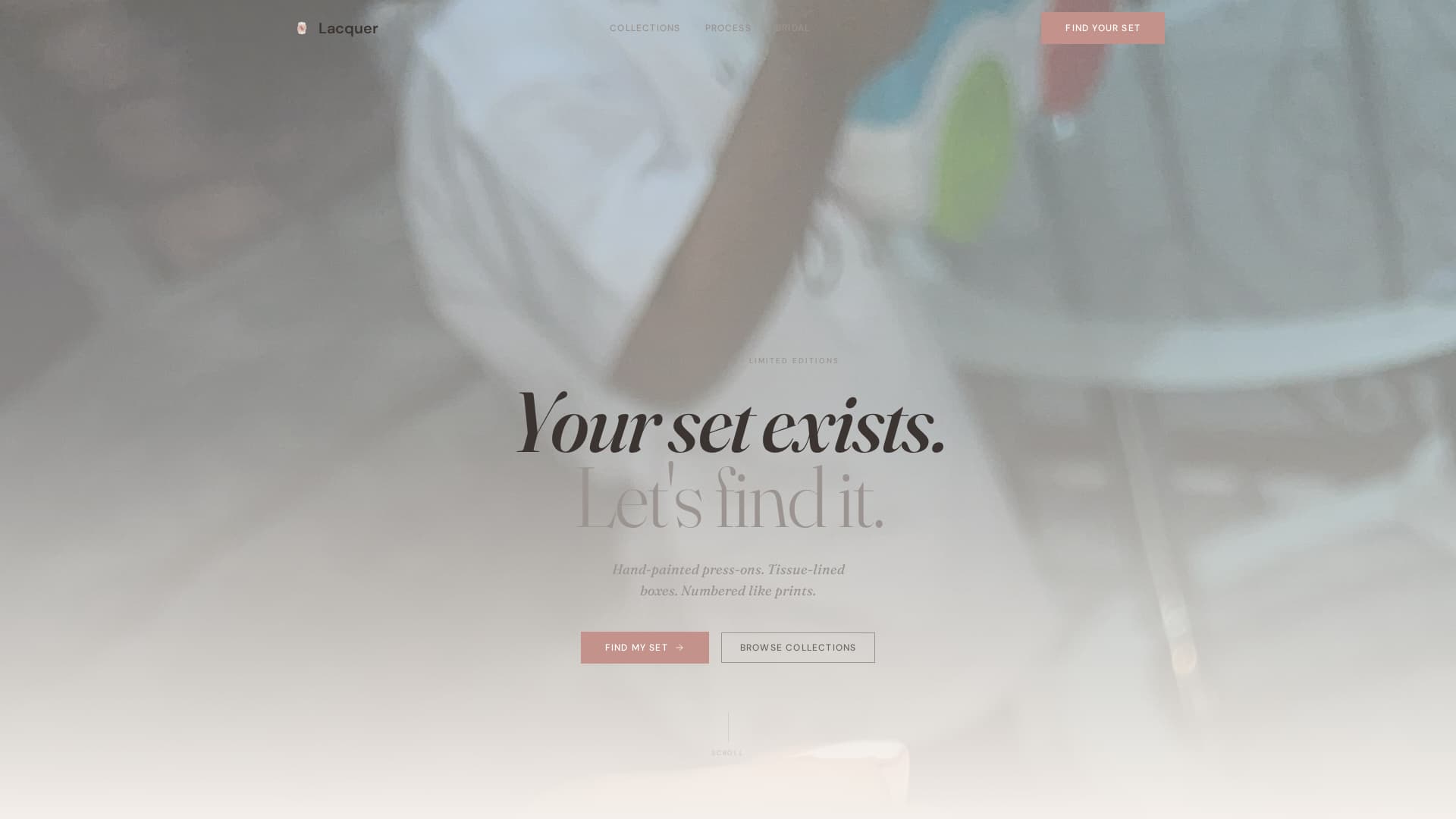 Nail & Lash Studio Blog Website Template
